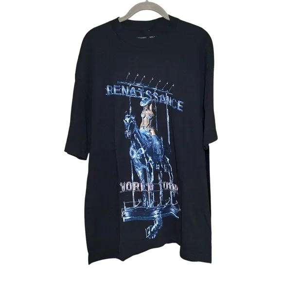 Beyoncé 2023 renaissance world tour cowboy carter short sleeve shirt large - Picture 1 of 3